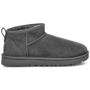 Women’s Gray Ugg Suede Ankle Boots
